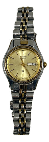 Reloj Citizen Gold Gn4ws Original Plateado Oportunidad
