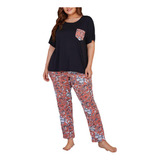 Pijama Holgado De Manga Corta Para Mujer, Ropa De Casa Casua