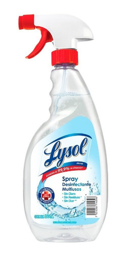 Lysol Spray Desinfectante Multiusos Trigger, 650ml