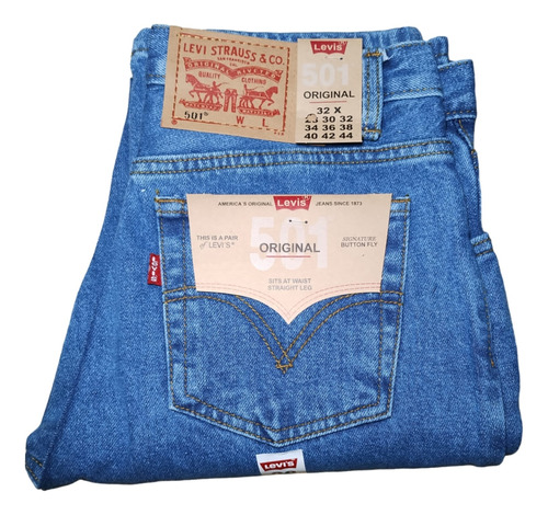 Lote 2 Pantalones Levis  Corte Recto De Cierre 40 Al 48