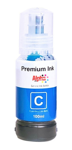 Tinta Marca Alpha Para Epson 544 L3110 L3150 L5190 100ml