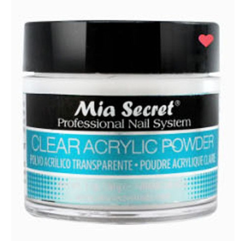 Polimero Clear Uñas Acrilicas Mia Secret 30g Estylosas