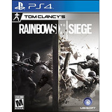 Video Juego Tom Clancy's Rainbow Six Siege Playstation 4