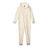 Pijama Mameluco Polar Gorro Niña Y Adolescente Skiny 73229