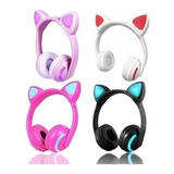 Headset Gamer Gatinho Exbom Hf-c240bt Bluetooth P2 Led