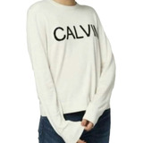 Suéter De Mujer Calvin Klein Mod Marshmallow