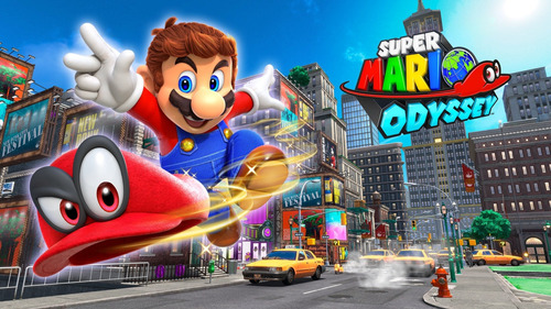 Jogo Super Mario Odyssey Para Nintendo Switch C/frete Grátis