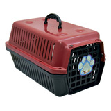 Caixa Transporte Cães/gatos N 04 Vermelha Alvorada Pet