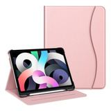 Funda Para iPad Air 4 Fintie Bolsillo Rígido Con Soporte Ros