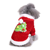 Ornaous Sudadera Con Capucha De Navidad Para Perro Y Gato, D