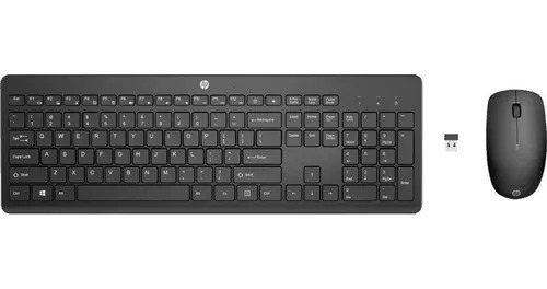 Kit De Teclado Y Mouse Hp 235 Inalámbrico Micro Usb