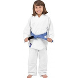 Kimono Infantil Torah Judô E Jiujitsu Reforçado Branco M3