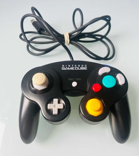 Controle Gamecube Preto Original