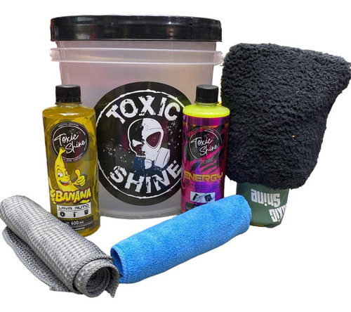 Combo De Lavado Toxic Shine Kit De Lavado