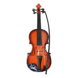Violin Infantil Simil Madera De 42 Cm Con Arco Ploppy 815176