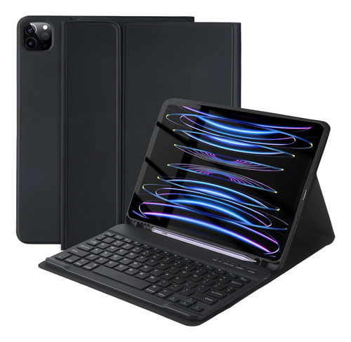 Funda Teclado iPad Pro 11  4th Gen 2022/3rd Gen 2021/2n...