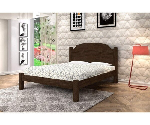 Cama De Casal Mdf 205x144cm Juliana Wt