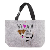 Bolso De Fieltro - Jack Russell