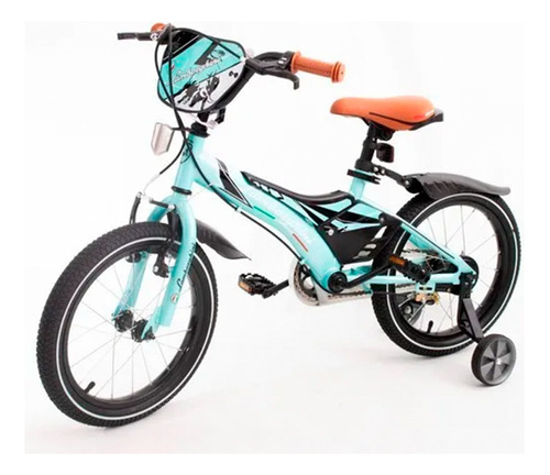 Bicicleta Retro Vintage Lamborghini Kids Rodado 16 Niños Ram