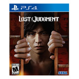 Lost Judgment Ps4 / Juego Fisico