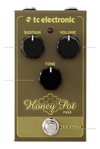 Tc Electronic Honey Pot Fuzz Pedal Para Guitarra