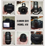 Cámara Fotográfica Profesional Canon Eos Rebel Xsi