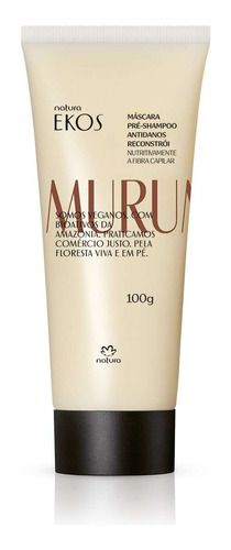 Natura Ekos Murumuru Máscara Pré-shampoo Antidanos 100g
