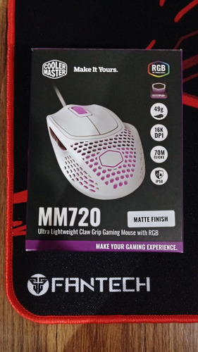 Mouse Gamer Cooler Máster Mm720 Oportunidad Como Nuevo