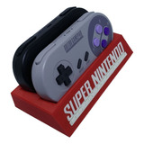 Suporte Para 2 Controles Da 8bitdo Sn30 De Snes - 3d