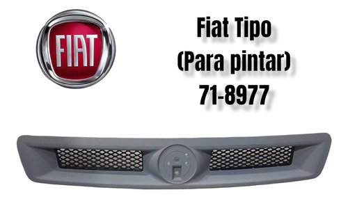 Parrilla Fiat Tipo (para Pintar) S/m 71-8977 Foto 2