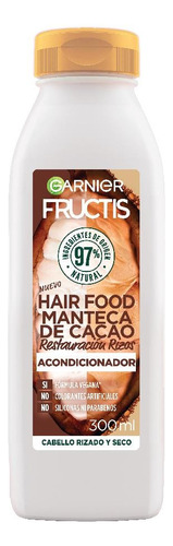 Acondicionador Fructis Hair Food Manteca De Cacao X 300 Ml