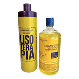 Kit Progressiva Lisoterapia Hidralize S/ Formol + Shampoo 1l