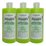 Shampoo Bergamota Florigan 1lt Crecimiento De Cabello Pack 3