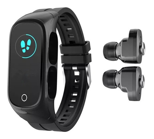 Fralugio Smart Watch Banda Deportiva Audifonos Bluetooth Tws