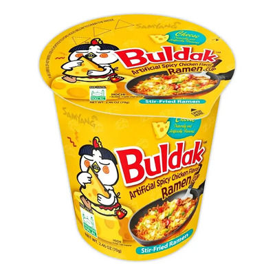 Ramen Coreano Buldak Queso Cup Taza | MercadoLibre