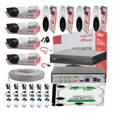 Cámaras De Seguridad Kit Cctv 1080p Dahua Dvr 8ch+8 Cámaras