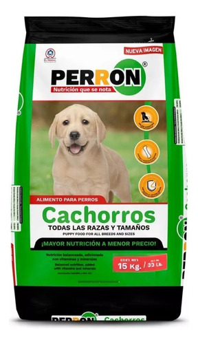 Alimento Perron Cachorro De 15 Kg