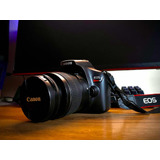 Canon T6 + Lente Do Kit + Bag Da Câmera