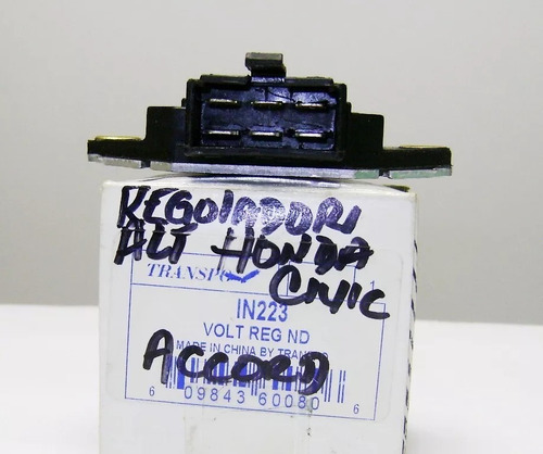 Regulador Alternador Honda Civic Accord Prelude In223 Foto 7