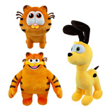 Garfield Muñeca Peluche Juguete Regalo Para Niños-3pcs