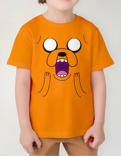 Camiseta Jake Hora De Aventura Camisa Infantil Desenho | MercadoLivre