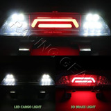 Fit 2015-2018 Ford Mustang Smoke Lens 3rd Third Led Bar  Mmi