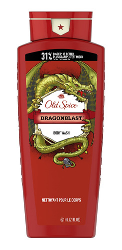 Jabón Corporal Dragonblast De Old Spice 21 Onzas Para
