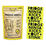 Fridge Ninja - Desodorizador Compacto Para Refrigerador (pa.