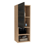 Mueble Auxiliar De Baño Mila Miel/ceniza Excelsior