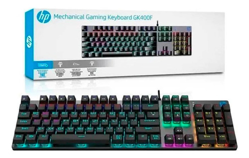 Teclado Mecanico Hp Gk400f