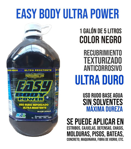 Recubrimiento Texturizado Ultra Duro Easy Body Power 5 L