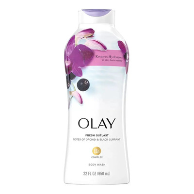 Jabón líquido corporal Olay aroma Orquídea y Grosella 650 ml | Envío gratis