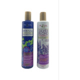 Set  Matizador Shampoo + Mascarilla Mora Azul  Nekane 