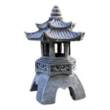 Estatua Del Jardín De La Pagoda Al Aire Libre En V, Estatua